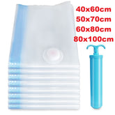 Vacuum Seal Bags 6 Pack Space Saver Storage Reusable Airtight Clothes Bedding